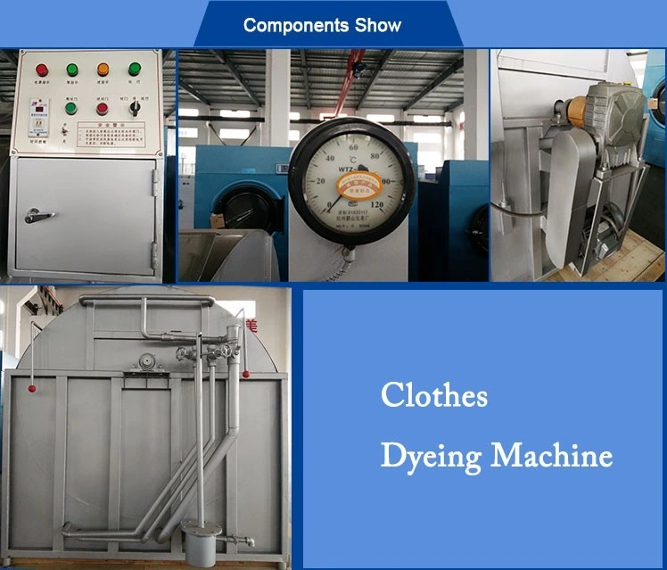 Textile Garment T-Shirt Underwear Socks Cloth Dyeing Machine